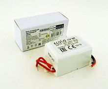 Блок питания для светодиодной ленты Ecola LED Strip Powerrly 12В 0,5А 6Вт IP20 картинка 